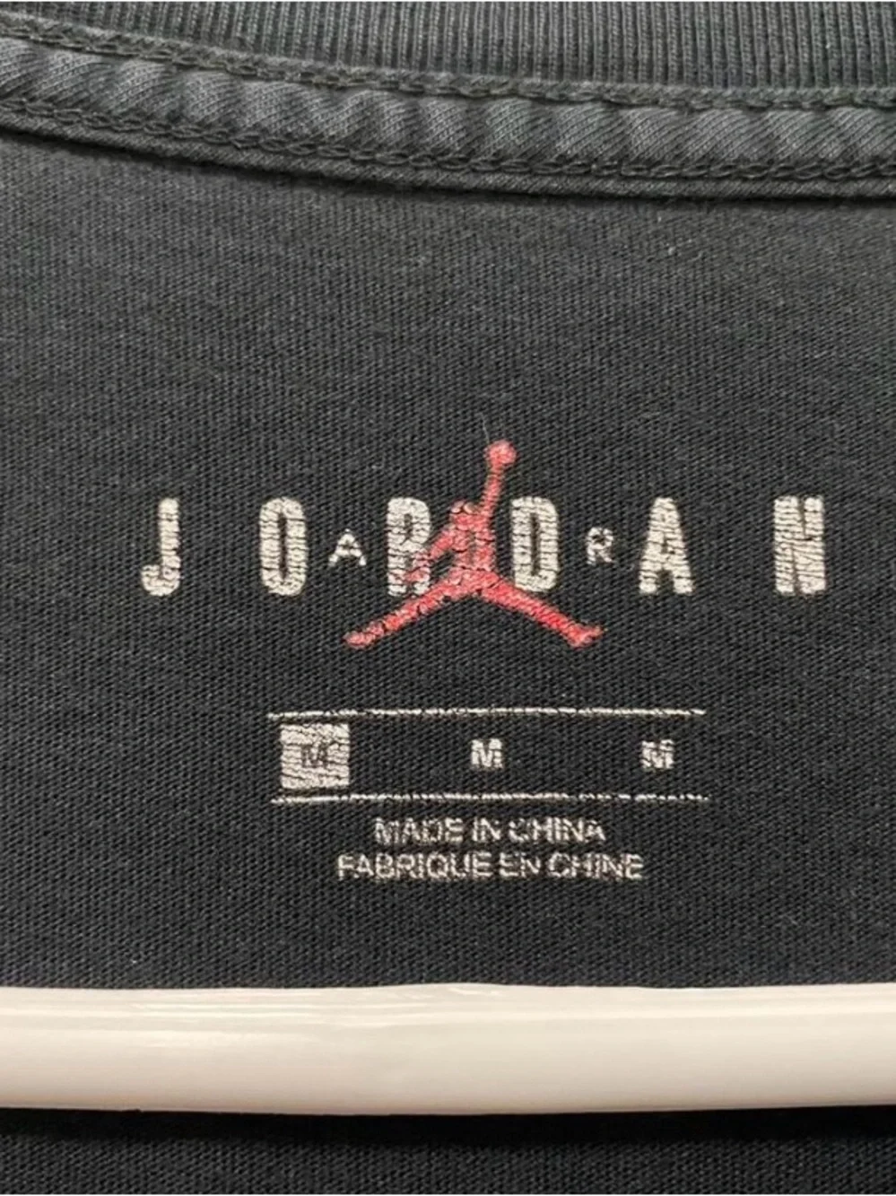 Jordan Black Graphic 1991 Championship Tee with Gold Print